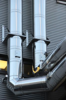中央空调都有哪些管道，中央空调工程中常用的管道消声器有哪几种类型